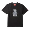 TRICOU CU MÂNECI SCURTE ȘI IMAGINE „MONEY BEAR” (NEGRU)