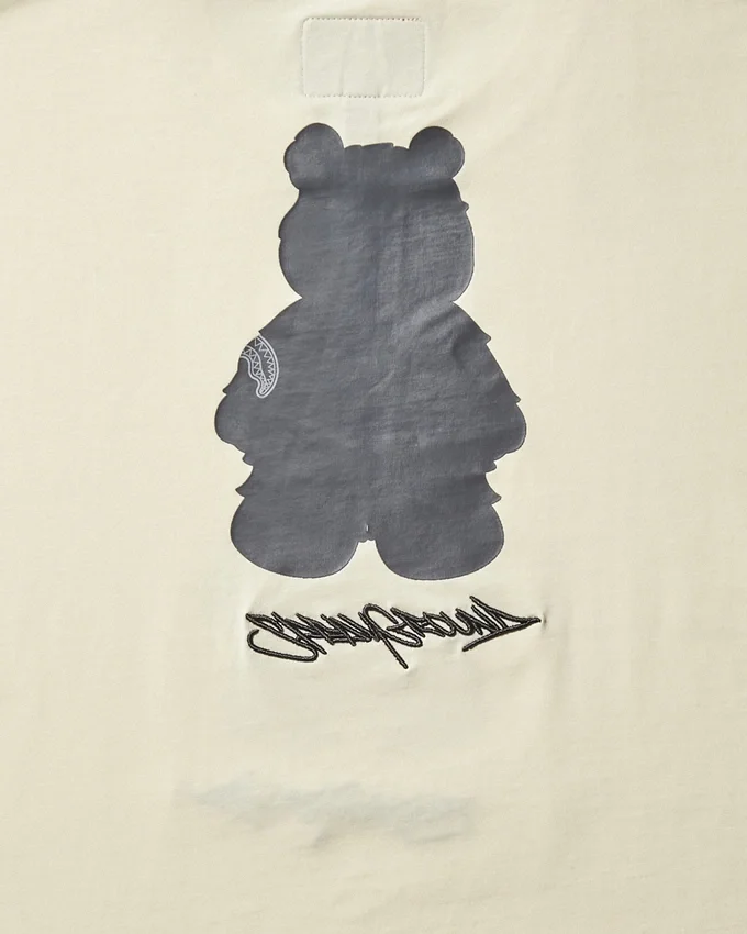 TRICOU CU MÂNECI SCURTE ȘI IMPRIMARE „MONEY BEAR” (CAIS)