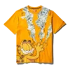 TRICOU GARFIELD CU IMPRIMARE „CAT STRATCH” (PORTOCALIU)