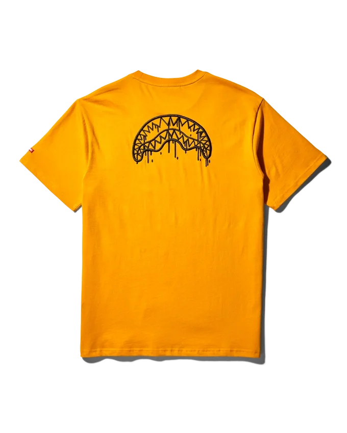TRICOU GARFIELD CU IMPRIMARE „CAT STRATCH” (PORTOCALIU)