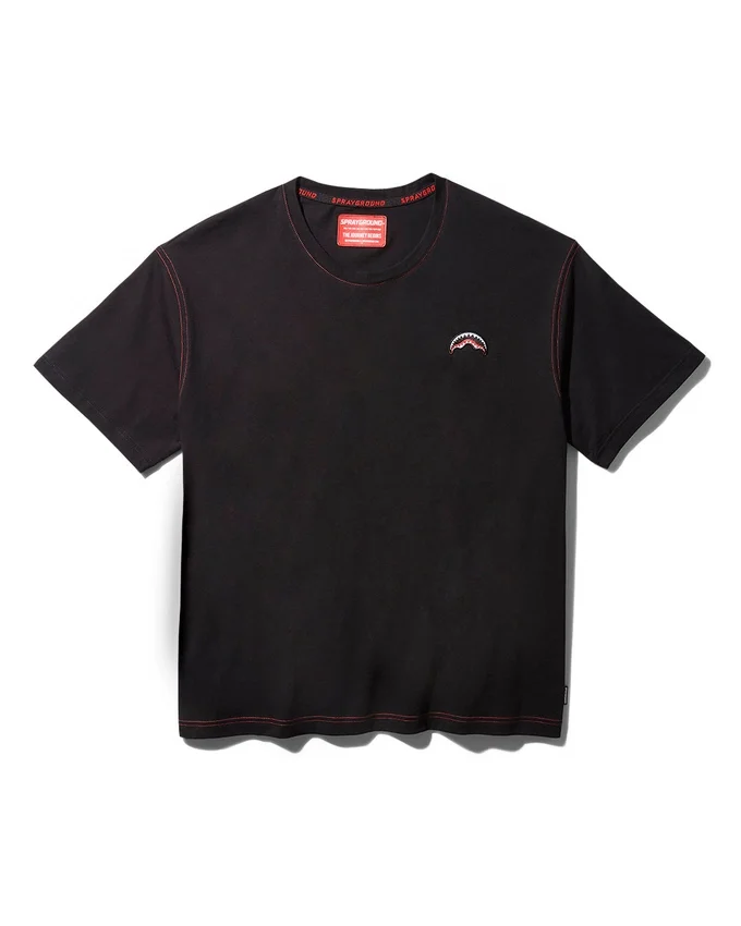TRICOU OVER SHARK (NEGRU)