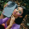 TRIPPY CHECK Genți De Cosmetice, cunoscute și sub numele de Genți Pentru Bani