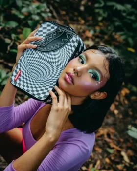 TRIPPY CHECK Genți De Cosmetice, cunoscute și sub numele de Genți Pentru Bani