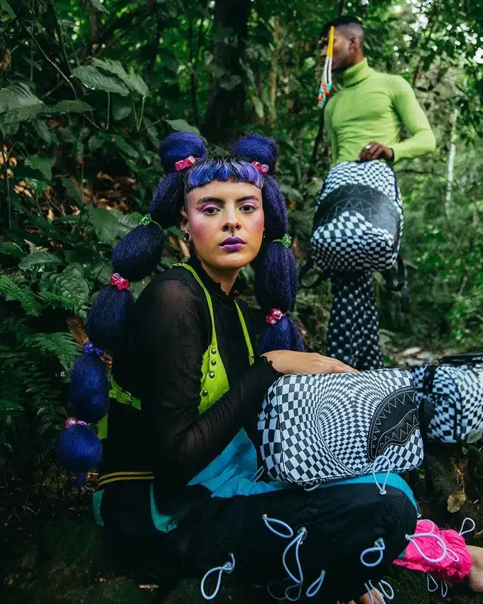 TRIPPY CHECK Genți De Cosmetice, cunoscute și sub numele de Genți Pentru Bani