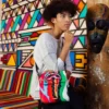 TRIPPY TAFFY LARGE Genți Sling Crossbody